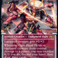 (387) Magic The Gathering Kamigawa: Neon Dynasty: Extras Single: Ogre-Head Helm (V.1) Holo Rare