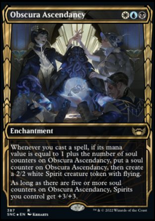 (387) Magic The Gathering Streets of New Capenna: Extras Single: Obscura Ascendancy (V.2)  Rare