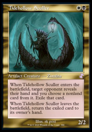 (388) Magic The Gathering Time Spiral Remastered: Extras Single: Tidehollow Sculler  Time Shifted