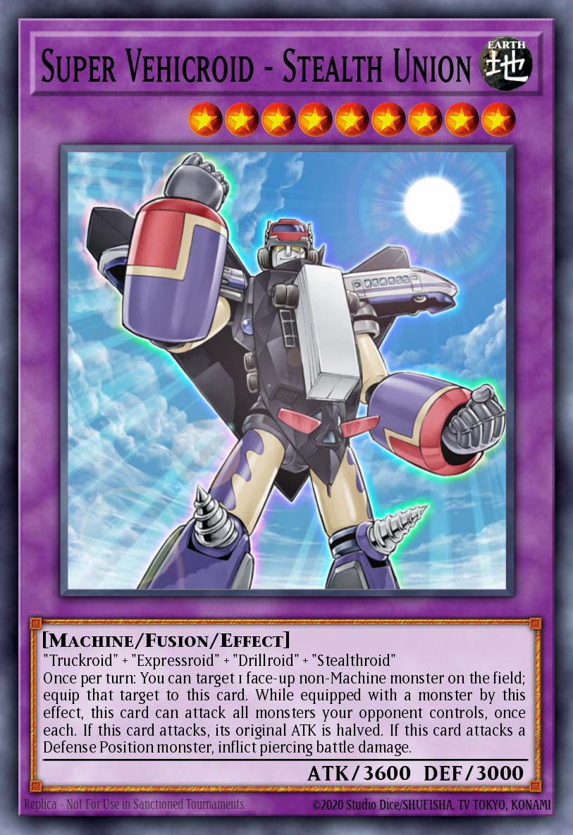 (078) YuGiOh TCG DUOV: Duel Overload Single: Super Vehicroid - Stealth Union  Ultra Rare