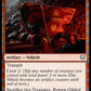 (390) Magic The Gathering Kaldheim: Extras Single: Gilded Assault Cart  Uncommon