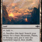 (390) Magic The Gathering Commander: Tarkir: Dragonstorm Single: Shattered Landscape  Common