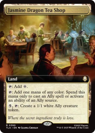 (390) Magic The Gathering Magic: The Gathering | Avatar: The Last Airbender: Extras Single: Jasmine Dragon Tea Shop  Rare