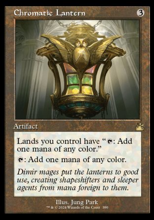 (390) Magic The Gathering Ravnica Remastered: Extras Single: Chromatic Lantern (V.3)  Rare