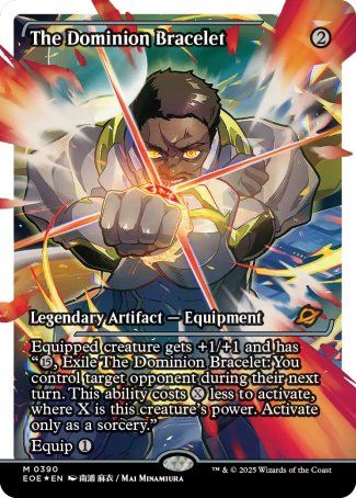 (390) Magic The Gathering Edge of Eternities: Extras Single: The Dominion Bracelet (V.2)  Mythic
