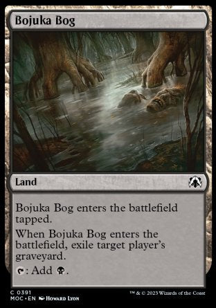 (391) Magic The Gathering Commander: March of the Machine Single: Bojuka Bog  Common