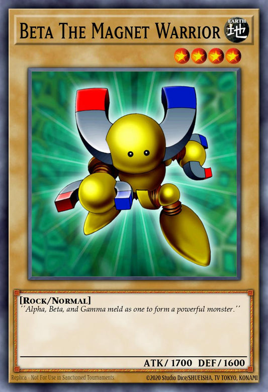 (013) YuGiOh TCG LCYW: Legendary Collection 3: Mega Pack Single: Beta The Magnet Warrior  Common