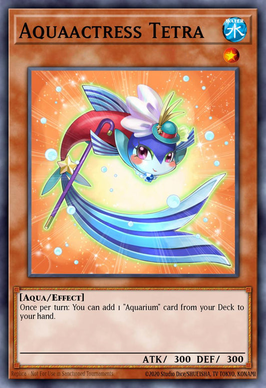 (090) YuGiOh TCG DLCS: Dragons of Legend: The Complete Series Single: Aquaactress Tetra  Common