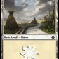 (393) Magic The Gathering The Lost Caverns of Ixalan: Extras Single: Plains (V.1) Holo Land