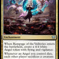 (393) Magic The Gathering Kaldheim: Extras Single: Rampage of the Valkyries  Uncommon