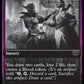 (393) Magic The Gathering Innistrad: Double Feature Single: Pointed Discussion Holo Common