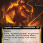 (395) Magic The Gathering The Lord of the Rings: Tales of Middle-earth: Extras Single: The Balrog, Flame of Ud������n (V.2)  Rare