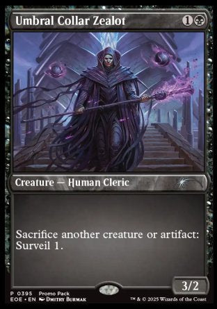 (395) Magic The Gathering Edge of Eternities: Promos Single: Umbral Collar Zealot Holo Uncommon