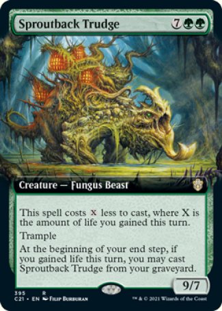 (395) Magic The Gathering Commander: Strixhaven: Extras Single: Sproutback Trudge  Rare