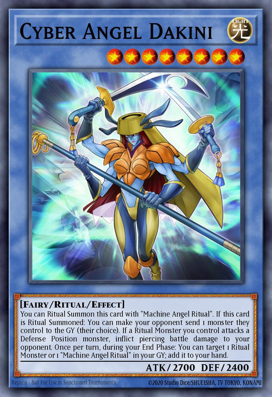(110) YuGiOh TCG DLCS: Dragons of Legend: The Complete Series Single: Cyber Angel Dakini  Common