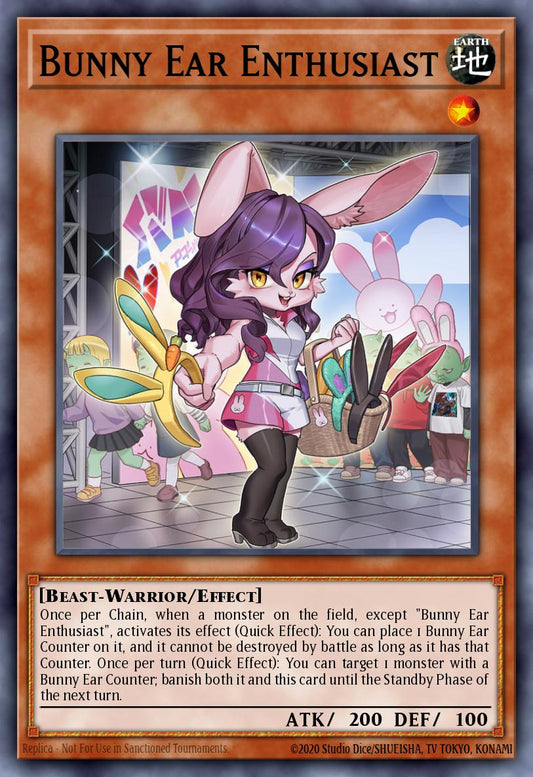 (343) YuGiOh TCG MP24: 25th Anniversary Tin: Dueling Mirrors Single: Bunny Ear Enthusiast  Common
