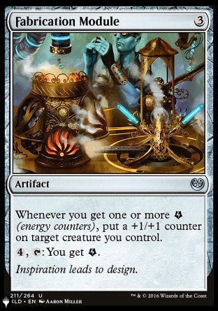 (211) Magic The Gathering The List Single: Fabrication Module  Uncommon