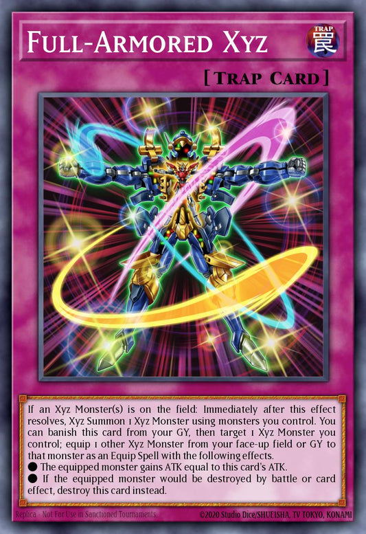 (241) YuGiOh TCG MP24: 25th Anniversary Tin: Dueling Mirrors Single: Full-Armored Xyz  Ultra Rare