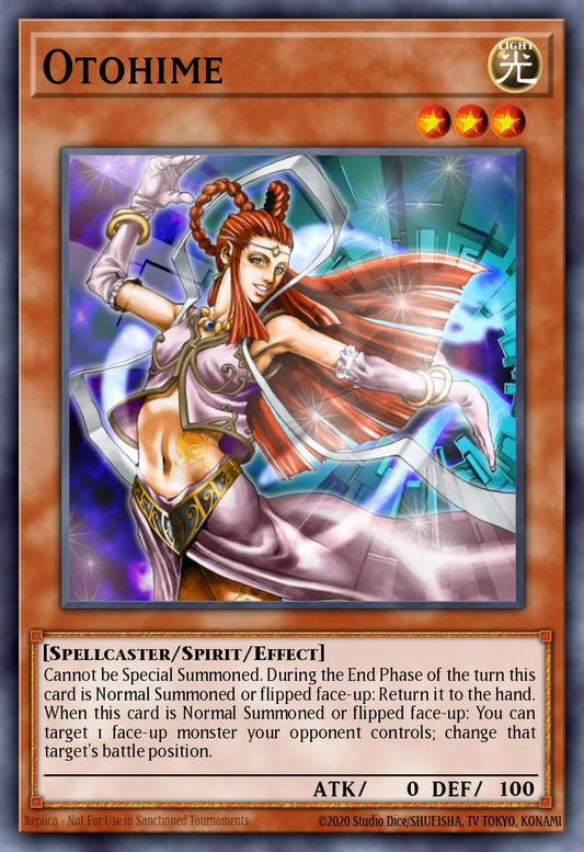 (181) YuGiOh TCG DB2: Dark Beginning 2 Single: Otohime  Common