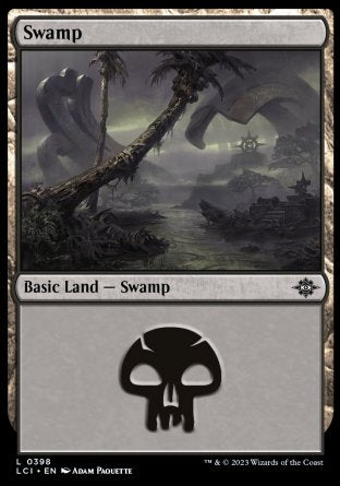 (397) Magic The Gathering The Lost Caverns of Ixalan: Extras Single: Swamp (V.1)  Land