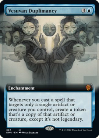 (397) Magic The Gathering Dominaria United: Extras Single: Vesuvan Duplimancy  Mythic