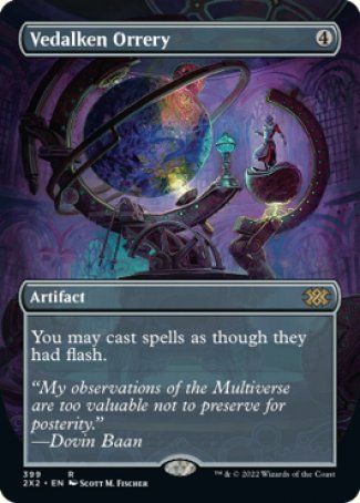 (399) Magic The Gathering Double Masters 2022: Extras Single: Vedalken Orrery (V.1)  Rare