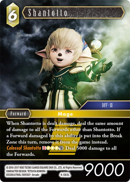 (083) Final Fantasy TCG Opus IV Single: Shantotto (4-083)  Legend