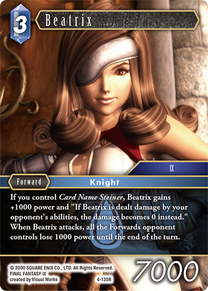 (135) Final Fantasy TCG Opus IV Single: Beatrix (4-135)  Rare