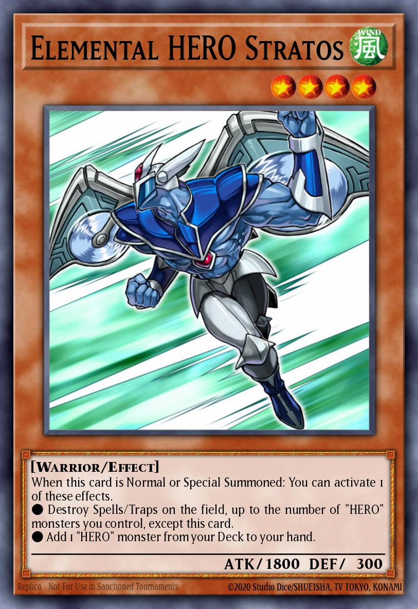 (015) YuGiOh TCG HAC1: Hidden Arsenal: Chapter 1 Single: Elemental HERO Stratos (V.2 - Parallel Rare)  Parallel Rare