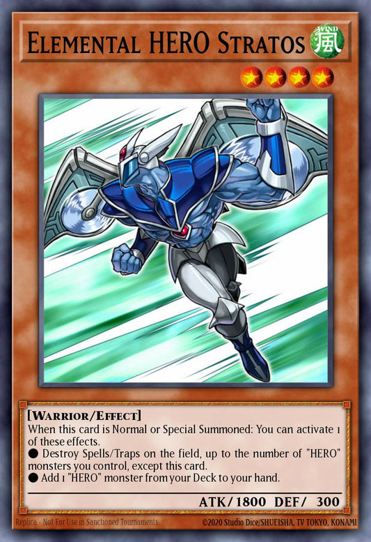 (177) YuGiOh TCG RA03: Quarter Century Bonanza Single: Elemental HERO Stratos (V.2 - Quarter Century Secret Rare)  Quarter Century Secret Rare