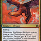 (090) Magic The Gathering The List Single: Spellbound Dragon  Rare