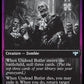 (400) Magic The Gathering Innistrad: Double Feature Single: Undead Butler Holo Uncommon