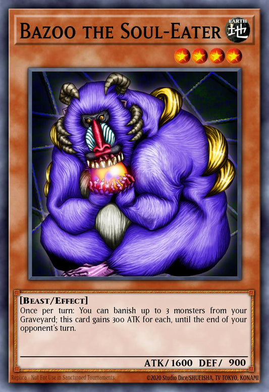 (003) YuGiOh TCG DB2: Dark Beginning 2 Single: Bazoo the Soul-Eater  Rare