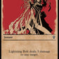 (401) Magic The Gathering Commander Legends: Battle for Baldur's Gate: Extras Single: Lightning Bolt Holo Common