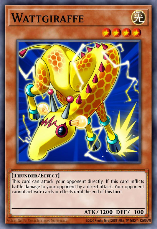 (064) YuGiOh TCG DUOV: Duel Overload Single: Wattgiraffe  Ultra Rare