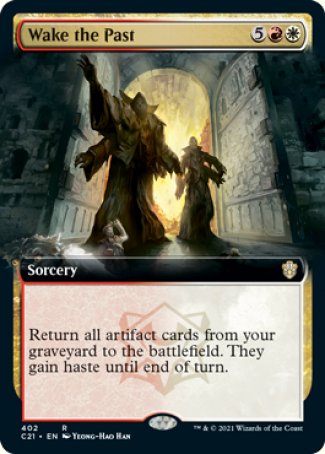 (402) Magic The Gathering Commander: Strixhaven: Extras Single: Wake the Past  Rare