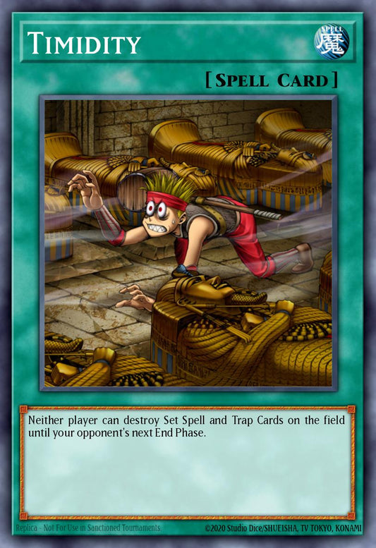 (236) YuGiOh TCG DB2: Dark Beginning 2 Single: Timidity  Common