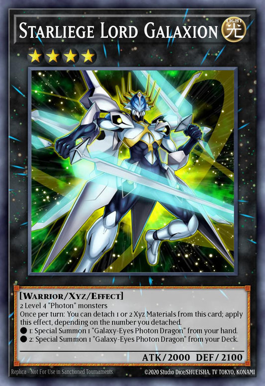 (097) YuGiOh TCG MP14: 2014 Mega-Tins Mega-Pack Single: Starliege Lord Galaxion  Super Rare