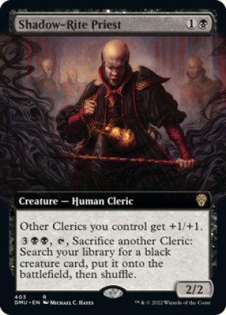 (403) Magic The Gathering Dominaria United: Extras Single: Shadow-Rite Priest  Rare
