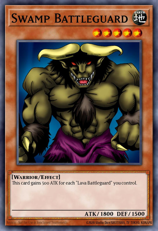 (020) YuGiOh TCG LCJW: Legendary Collection 4: Mega Pack Single: Swamp Battleguard  Common