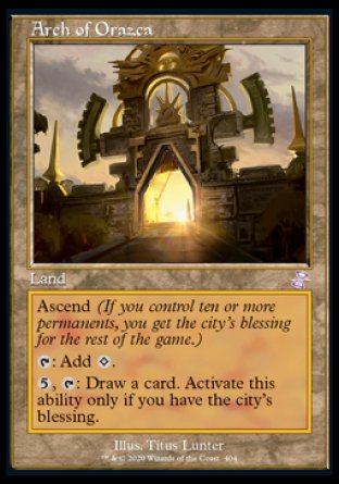 (404) Magic The Gathering Time Spiral Remastered: Extras Single: Arch of Orazca  Time Shifted