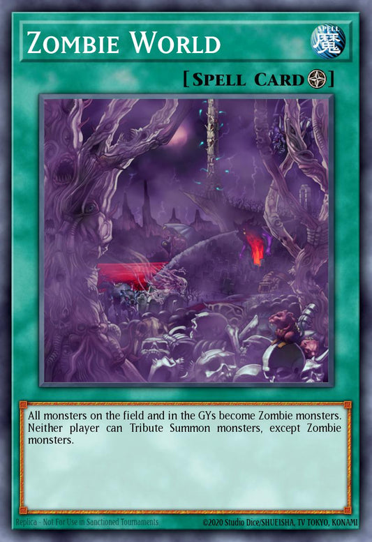 (091) YuGiOh TCG DUOV: Duel Overload Single: Zombie World  Ultra Rare