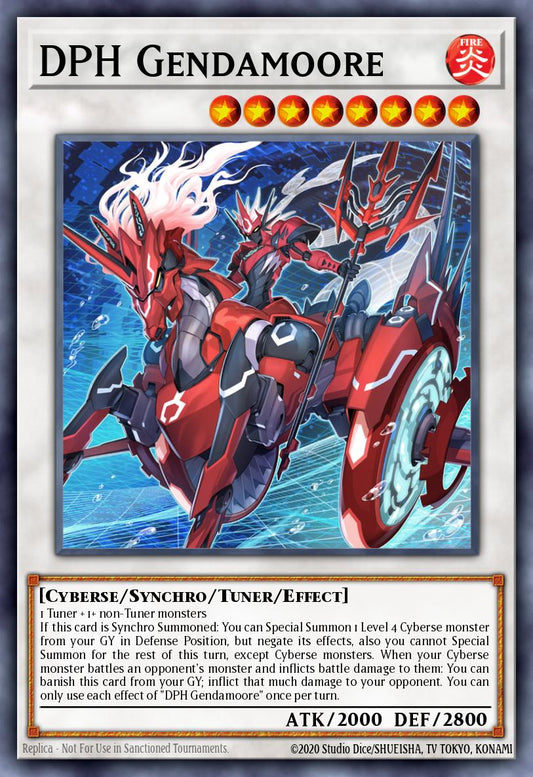(041) YuGiOh TCG INFO: The Infinite Forbidden Single: DPH Gendamoore  Common