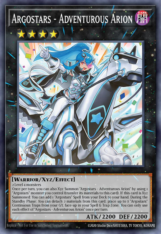 (DUAD045) YuGiOh TCG Duelist’s Advance Single: Argostars - Adventurous Arion (V.1 - Ultra Rare)  Ultra Rare