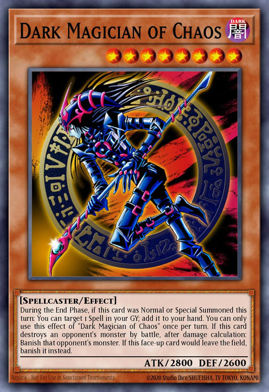 (134) YuGiOh TCG RA03: Quarter Century Bonanza Single: Dark Magician of Chaos (V.2 - Quarter Century Secret Rare)  Quarter Century Secret Rare