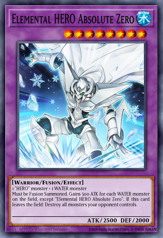 (231) YuGiOh TCG RA03: Quarter Century Bonanza Single: Elemental HERO Absolute Zero (V.2 - Quarter Century Secret Rare)  Quarter Century Secret Rare