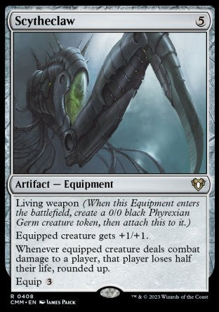 (408) Magic The Gathering Commander Masters Single: Scytheclaw  Rare