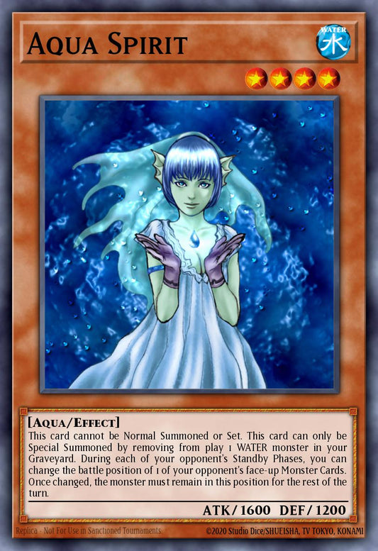 (006) YuGiOh TCG DB2: Dark Beginning 2 Single: Aqua Spirit  Common