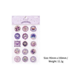 Decorative Stickers: 3D Sealing Wax: Angel Romance