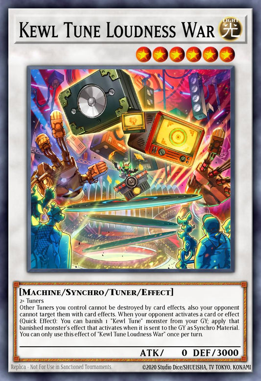 (038) YuGiOh TCG PHRE: Phantom Revenge Single: Kewl Tune Loudness War (V.1 - Super Rare)  Super Rare